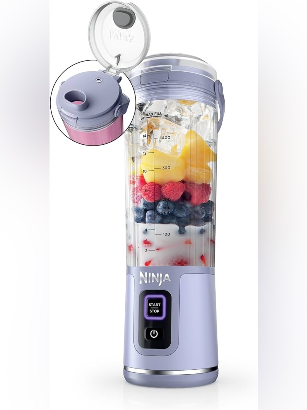 Ninja Blast™ Portable Blender in Muted Lavender